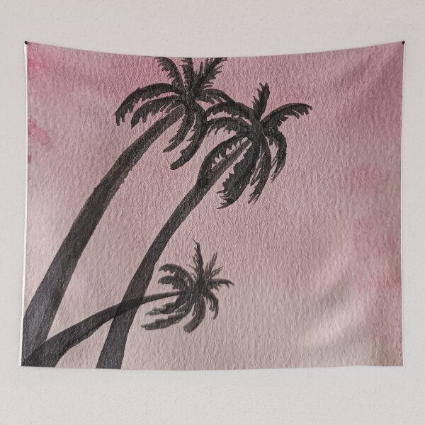 Item preview, Acuarela de palmeras designed and sold by Infinitysplash.