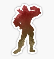 Man Inspired Silhouette Sticker