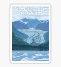 Glacier Bay Alaska National Park Travel Decal Sticker Sticker