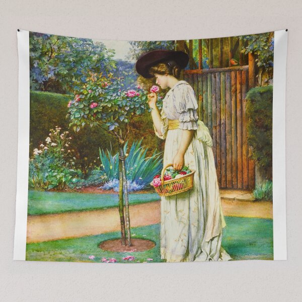 Item preview,  Roses in Bloom (1908) Charles Edward Wilson  designed and sold by TeeARTHY.