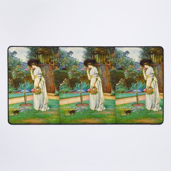 Item preview, Roses in Bloom (1908) Charles Edward Wilson designed and sold by TeeARTHY.