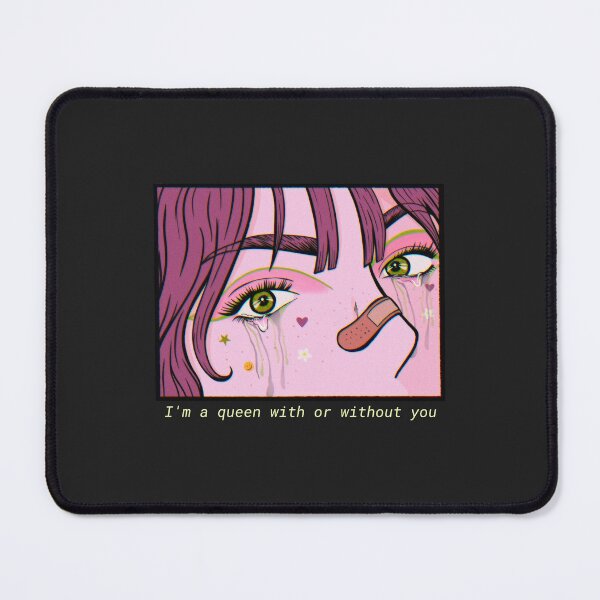 Item preview, I'm a queen with or without you designed and sold by ArtCity Designs.