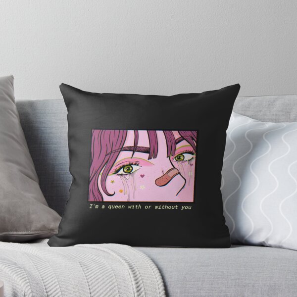 Item preview, I'm a queen with or without you designed and sold by ArtCity Designs.