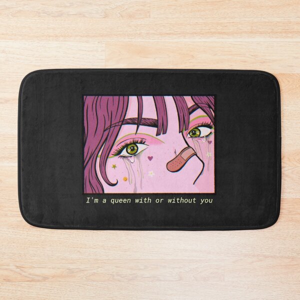 Item preview, I'm a queen with or without you designed and sold by ArtCity Designs.