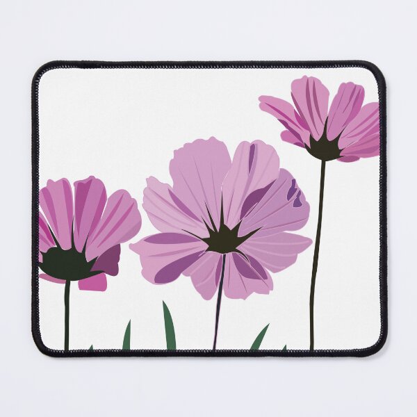 Item preview, Cosmos Flower Purple Flower Pink Flower designed and sold by Nisha Prabhu.