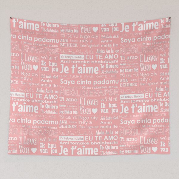 Item preview, The Language of Love Pink designed and sold by lisajaynemurray.