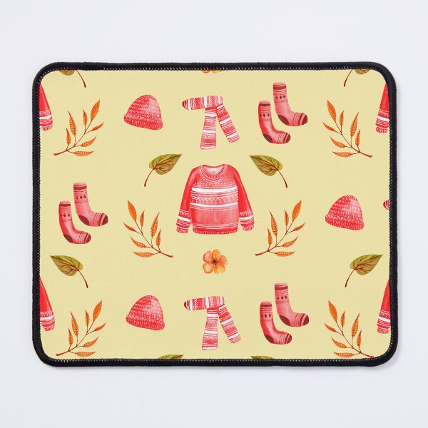 Item preview, Autumn essentials watercolor hygge set designed and sold by pinkyfish1010.