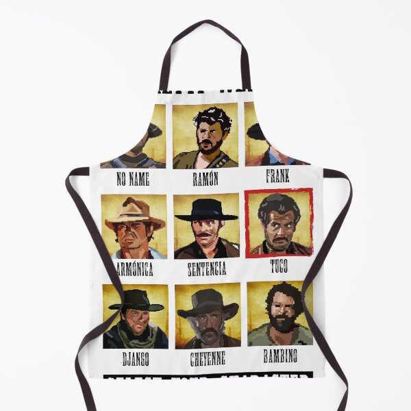 Item preview, Spaghetti Western pixel T-shirt designed and sold by Juanjo Reyes.