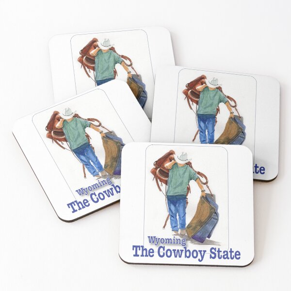 Item preview, Wyoming, The Cowboy State designed and sold by MMc Buck.