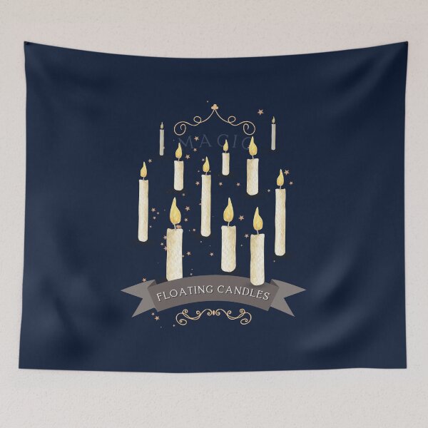 Item preview, Magic Floating Candles sky stars lightning- Magic Halloween designed and sold by ALLURE-minimal.