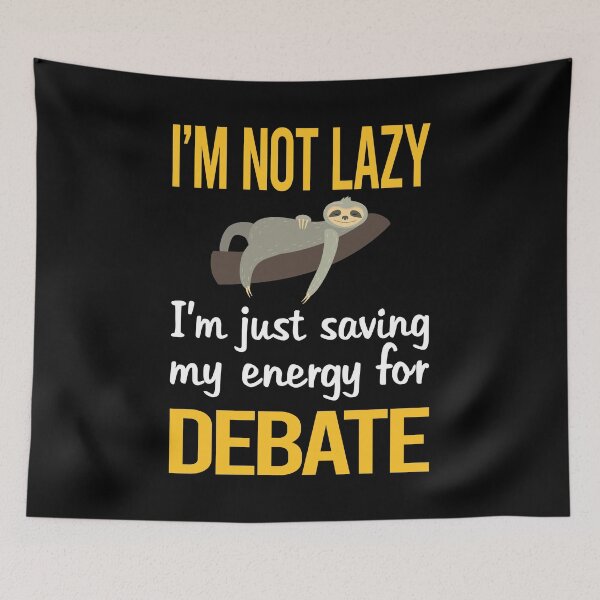 Item preview, Saving Energy Debate designed and sold by Dividestore.