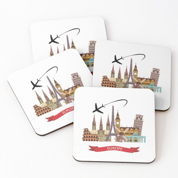 Item preview, Travel Around Europe designed and sold by ArtOfStars.