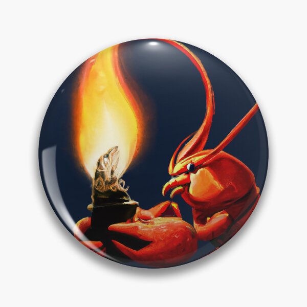 Item preview, Commit Arson Lobster designed and sold by Kaamalauppias.