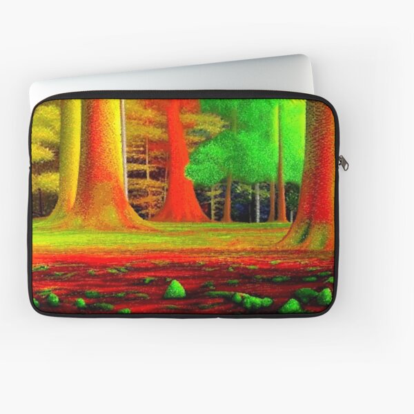 Abstract Forest Landscape 03 Laptop Sleeve