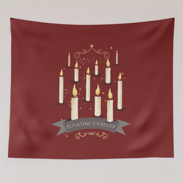 Item preview, Magic Floating Candles sky stars lightning- Magic Halloween designed and sold by ALLURE-minimal.