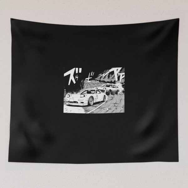 Item preview, Initial D Manga Running In The 90's Ae86 Vs Rx7 Classic T-Shirt designed and sold by janetuejbritta.