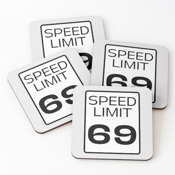 Item preview, Sign speed limit 69 designed and sold by LewisRichie.