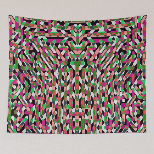 Item preview, Psychedelic Pattern 2 designed and sold by Discordant Dreams Art.