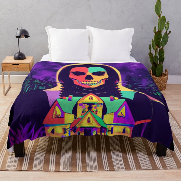 Item preview, Pop Art Skull Goth Girl designed and sold by AllLeftSides42.