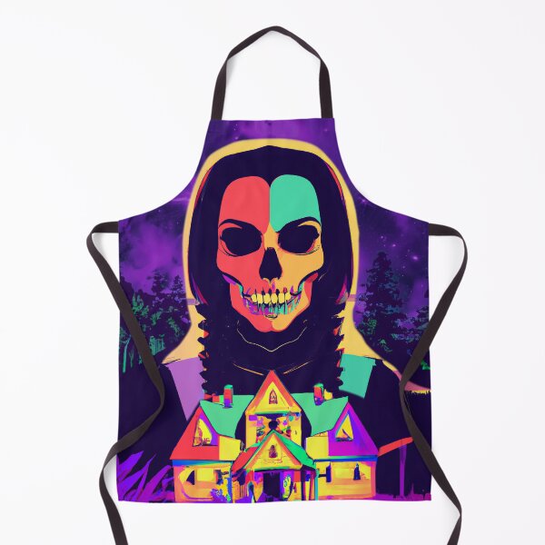 Item preview, Pop Art Skull Goth Girl designed and sold by AllLeftSides42.