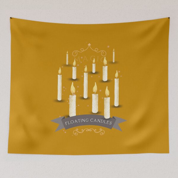 Item preview, Magic Floating Candles sunset stars lightning- Magic Halloween designed and sold by ALLURE-minimal.