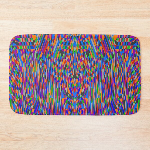 Item preview, Psychedelic Pattern 4 (Abstract Hidden Rainbow Owl) designed and sold by Discordant Dreams Art.