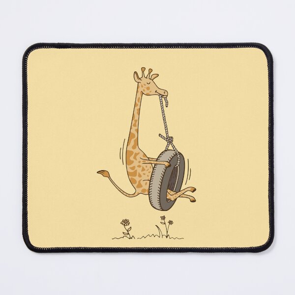 Item preview, GIRAFFE ON A SWING designed and sold by Alexander Medvedev.