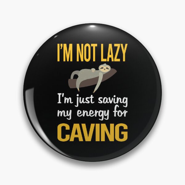 Item preview, Saving Energy Caving Caver Spelunking Spelunker Speleology designed and sold by Dividestore.