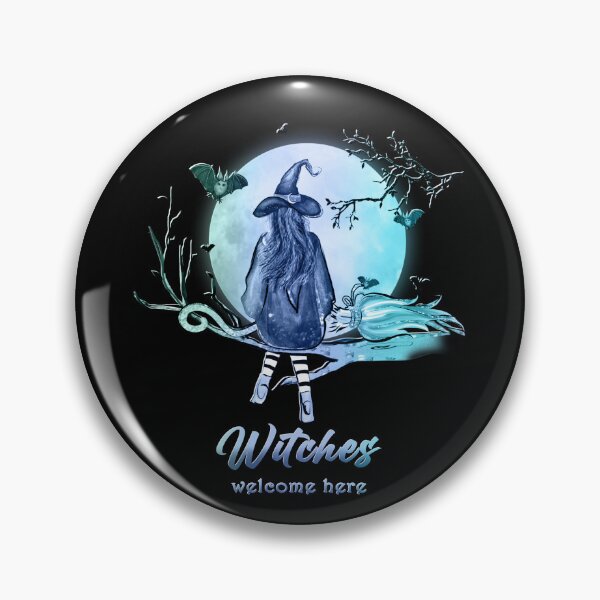 Item preview, Witch and her broom  Halloween illustration  designed and sold by TipTopTapo.
