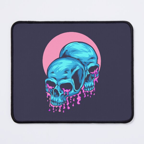 Item preview, Bubble Gum Twin Skull designed and sold by Ravensdesign.