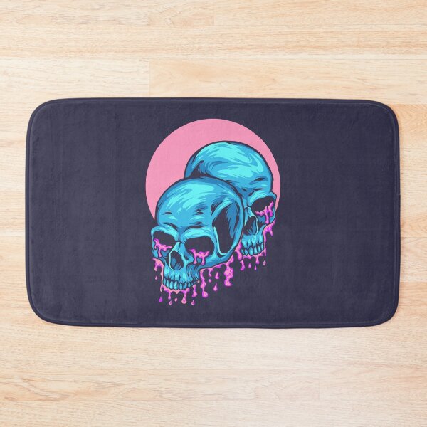 Item preview, Bubble Gum Twin Skull designed and sold by Ravensdesign.