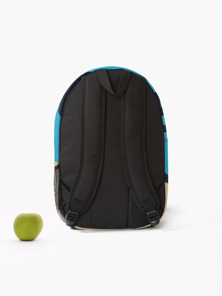 Aperçu 2 sur 3. Sac à dos avec l'œuvre 312 Visages - N°007 - 2007 créée et vendue par jeanpaulperrenx.