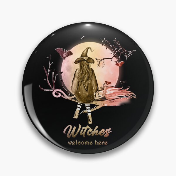 Item preview, Witch and her broom  Halloween illustration  designed and sold by TipTopTapo.