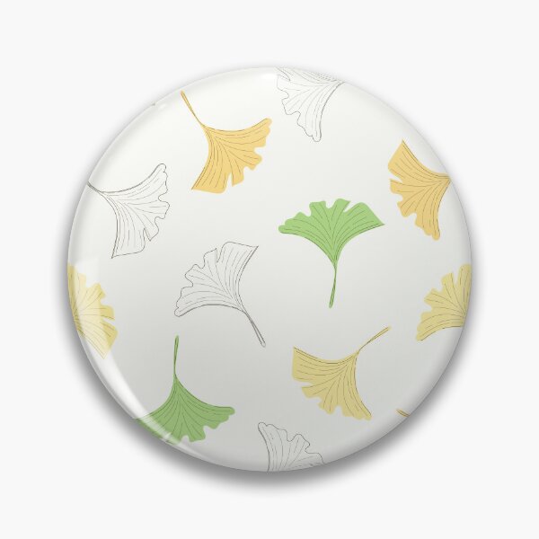 Item preview, Ginkgo biloba leaves seamless pattern designed and sold by Aoxydesign.