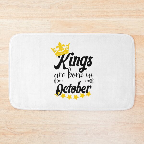 Item preview, Kings Are Born In October designed and sold by Bigilyy.