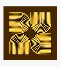 Dune Typographique Photographic Print
