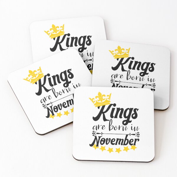 Item preview, Kings Are Born In November designed and sold by Bigilyy.