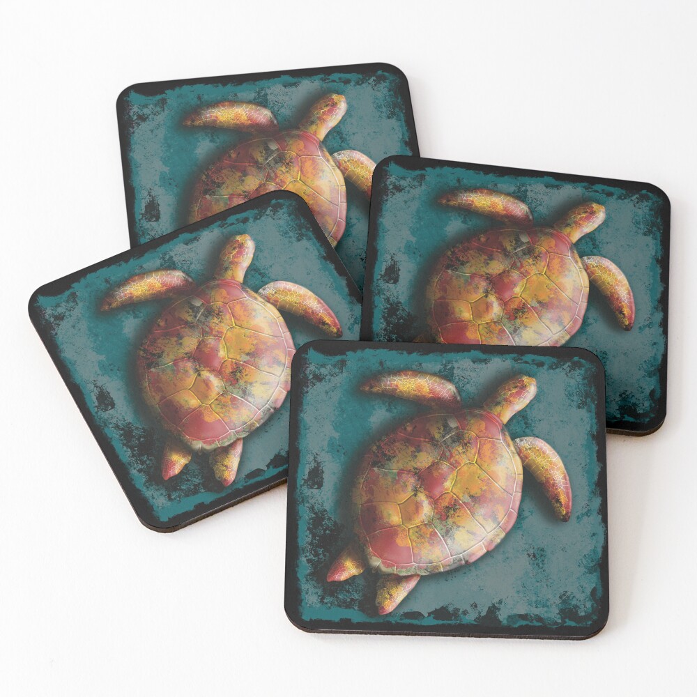 Item preview, Coasters (Set of 4) designed and sold by FatSlugDesigns.