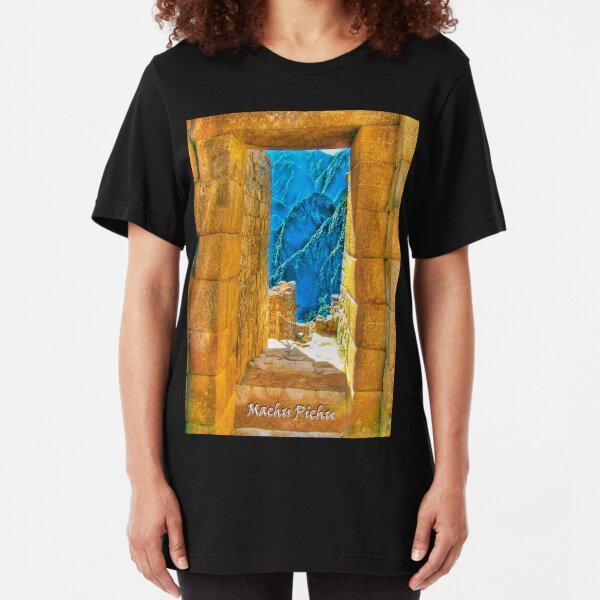 Machu Pichu Slim Fit T-Shirt