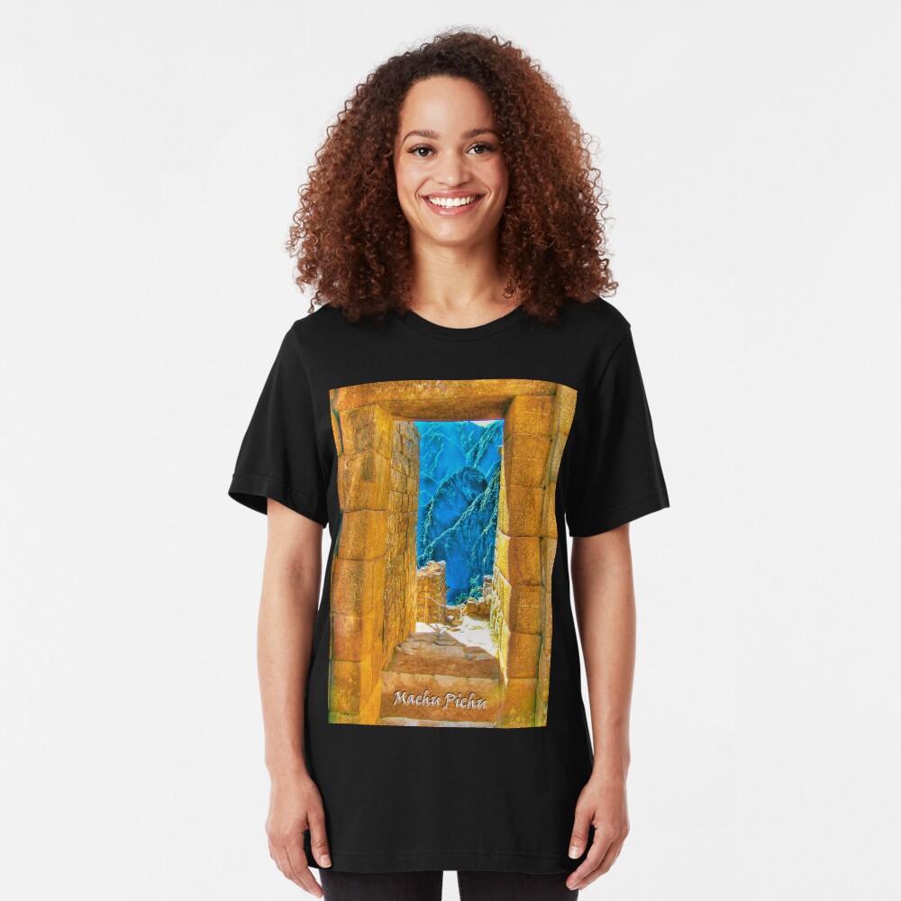 Machu Pichu Slim Fit T-Shirt