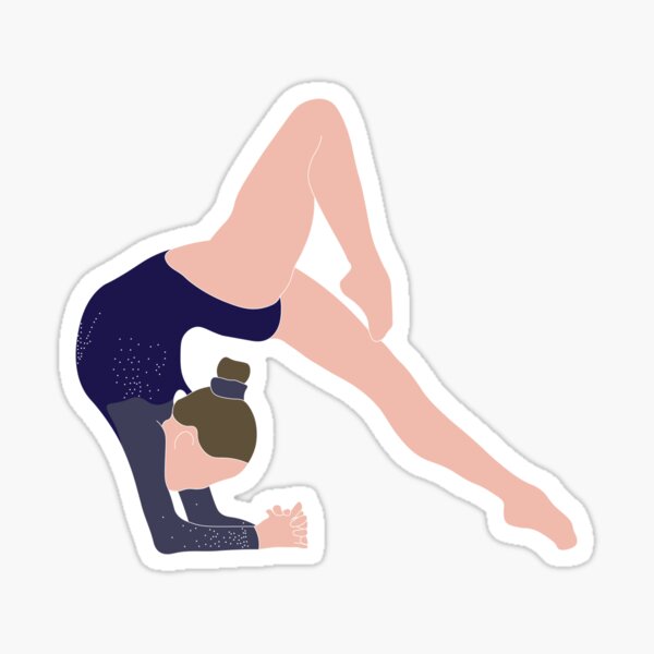 Gymnast Sticker