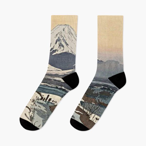 Item preview, Hiroshi Yoshida - Mount Fuji 富士山 from Kawaguchi Lake designed and sold by JapaneseArtShop.