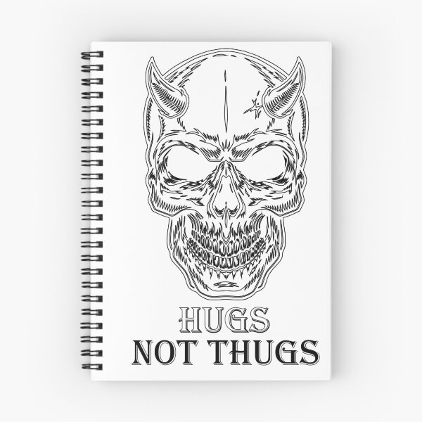 Item preview, Hugs not thugs  designed and sold by STOREMUZAN.