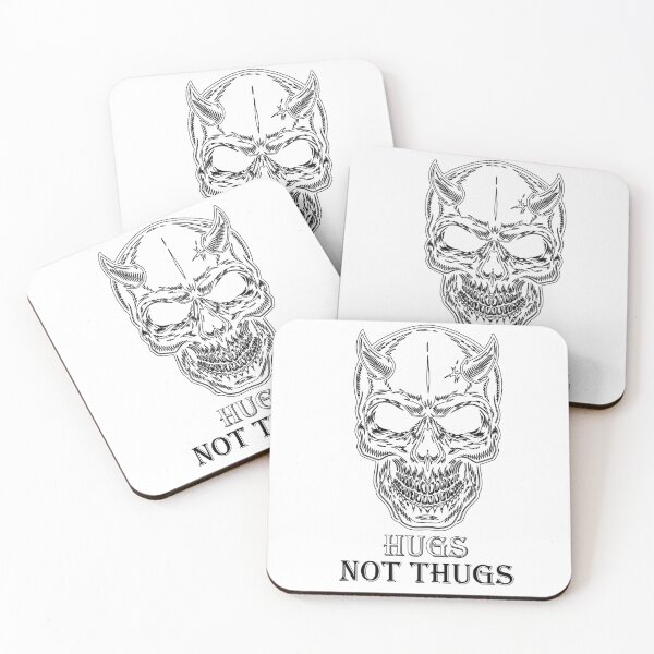 Item preview, Hugs not thugs  designed and sold by STOREMUZAN.