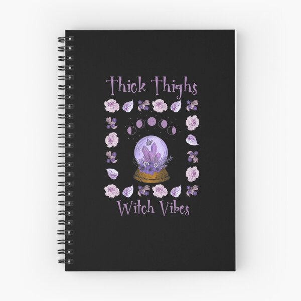 Item preview, Thick Thighs Witch Vibes designed and sold by WanderTravels.