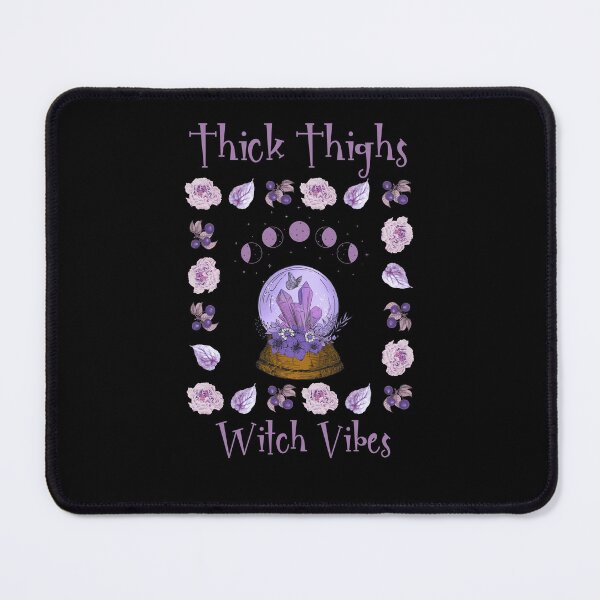 Item preview, Thick Thighs Witch Vibes designed and sold by WanderTravels.