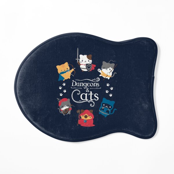 Dungeons and Cats Cat Mat