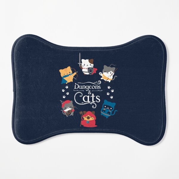 Dungeons and Cats Dog Mat