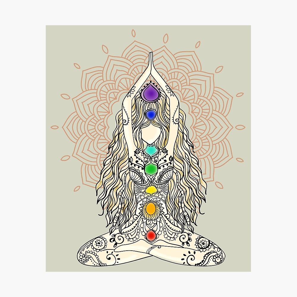 yoga woman buddha mandala india pattern chakra energy lotus seat energy centers spiritual om namaste tattoo henna center yoga woman buddha mandala india pattern chakra energy lotus seat energy centers spiritual om namaste tattoo henna center