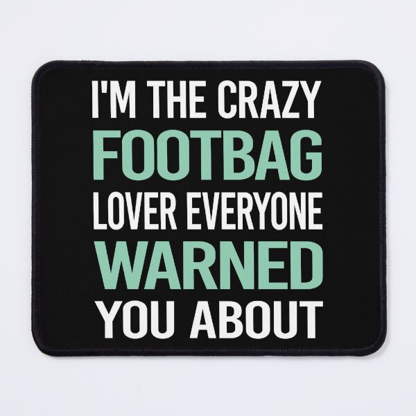 Item preview, Crazy Lover Footbag Hacky Sack Sacker designed and sold by BimBamFrank.
